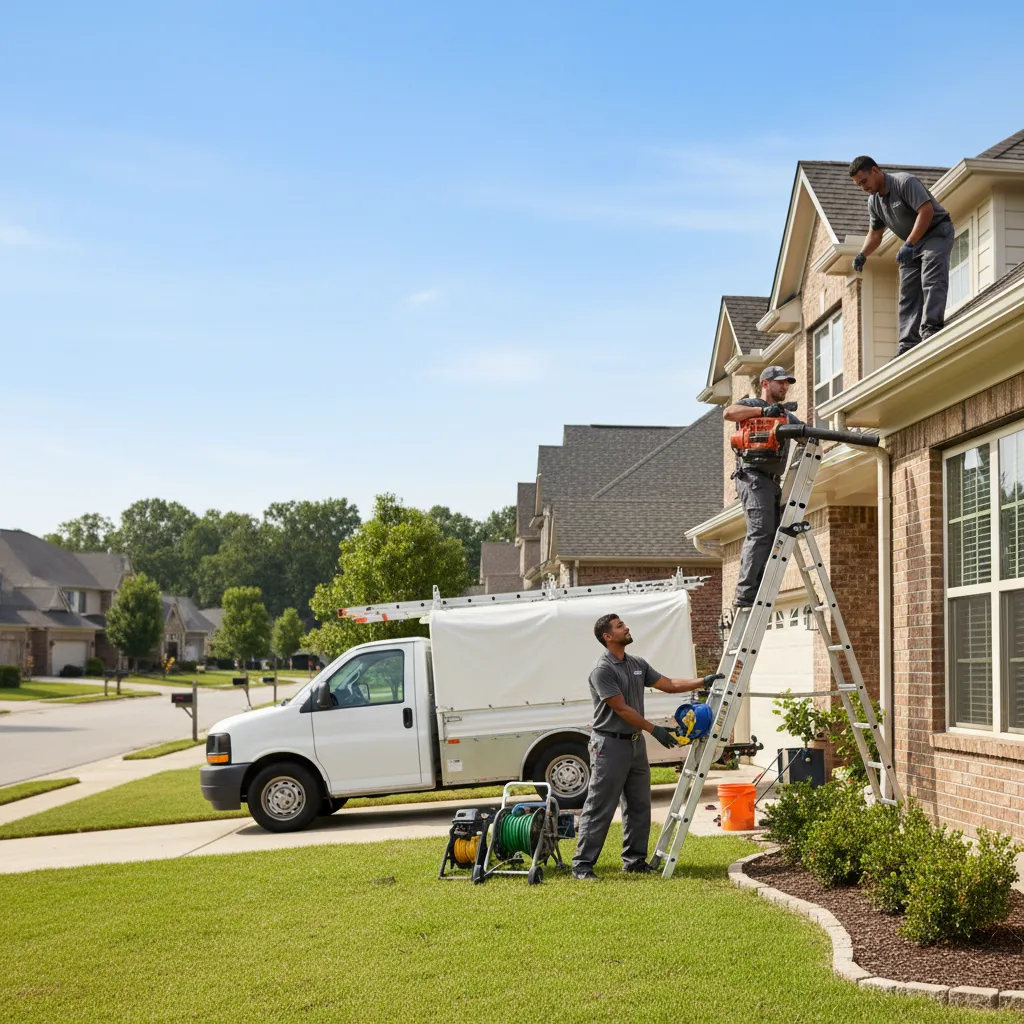 Home Gutter Service in Melissa, TX near me